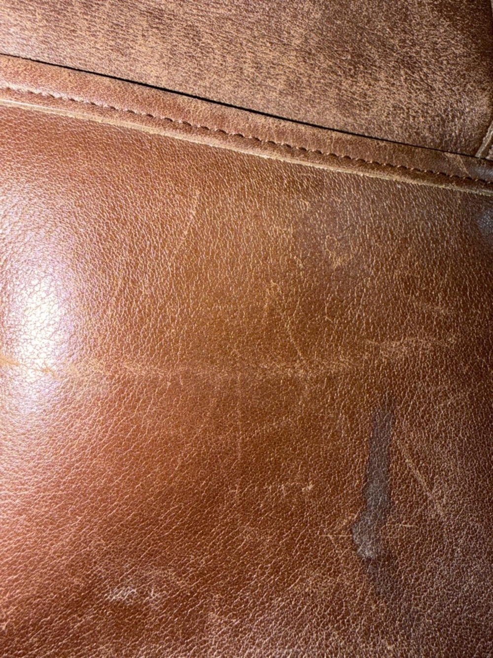 Vintage Coach Station Bag 9061 Brown Leather Crossbody USA Made Turnlock - Picture 10 of 14